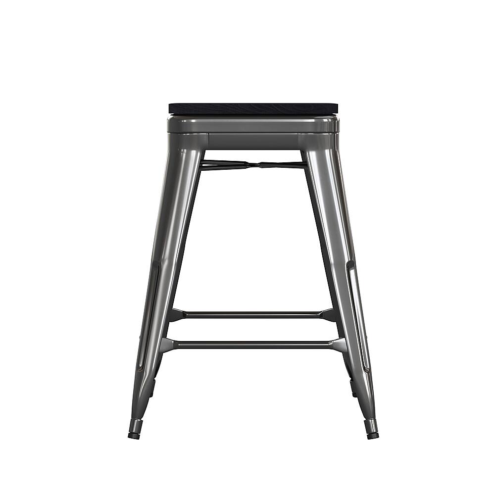 Alamont Home Cierra Industrial Resin Backless Counter Stool (Set of 4