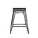 Alt View 17. Alamont Home - Cierra Industrial Resin Backless Counter Stool (Set of 4) - Black/Black.