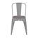 Alt View 11. Alamont Home - All-Weather Commercial Stack Chair & Poly Resin Seat - Silver/Gray.