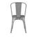 Alt View 17. Alamont Home - All-Weather Commercial Stack Chair & Poly Resin Seat - Silver/Gray.