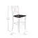 Alt View 13. Alamont Home - Gwendolyn Rustic Wood Bar Height Stool (Set of 2) - White Wash.