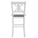 Alt View 16. Alamont Home - Gwendolyn Rustic Wood Bar Height Stool (Set of 2) - White Wash.
