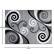 Alt View 12. Alamont Home - Valli Collection Modern Distressed Swirl Abstract Style Indoor Area Rug 8' x 10' - Grey.