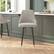 Alt View 12. Alamont Home - Shelly Modern Leather/Faux Leather Counter Height Stool (Set of 2) - Gray.