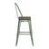 Alt View 18. Alamont Home - Kai All-Weather Commercial Bar Stool with Removable Back/Poly Seat-Green/Teak - Green/Teak.