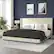 Alt View 12. Alamont Home - Hollis King Size Upholstered Platform Bed with Wingback Headboard - Beige.
