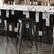 Alt View 15. Alamont Home - Kai Indoor/Outdoor Backless Bar Stool with Poly Seat - Black/Black - Black/Black.