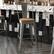 Alt View 16. Alamont Home - Lincoln Contemporary Resin Bar Height Stool - Clear Coated/Teak.