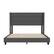 Alt View 11. Alamont Home - Hollis Queen Size Upholstered Platform Bed with Wingback Headboard - Charcoal.