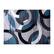 Front. Alamont Home - Harken Collection Modern Geometric Design Area Rug 6' x 9' - Blue.