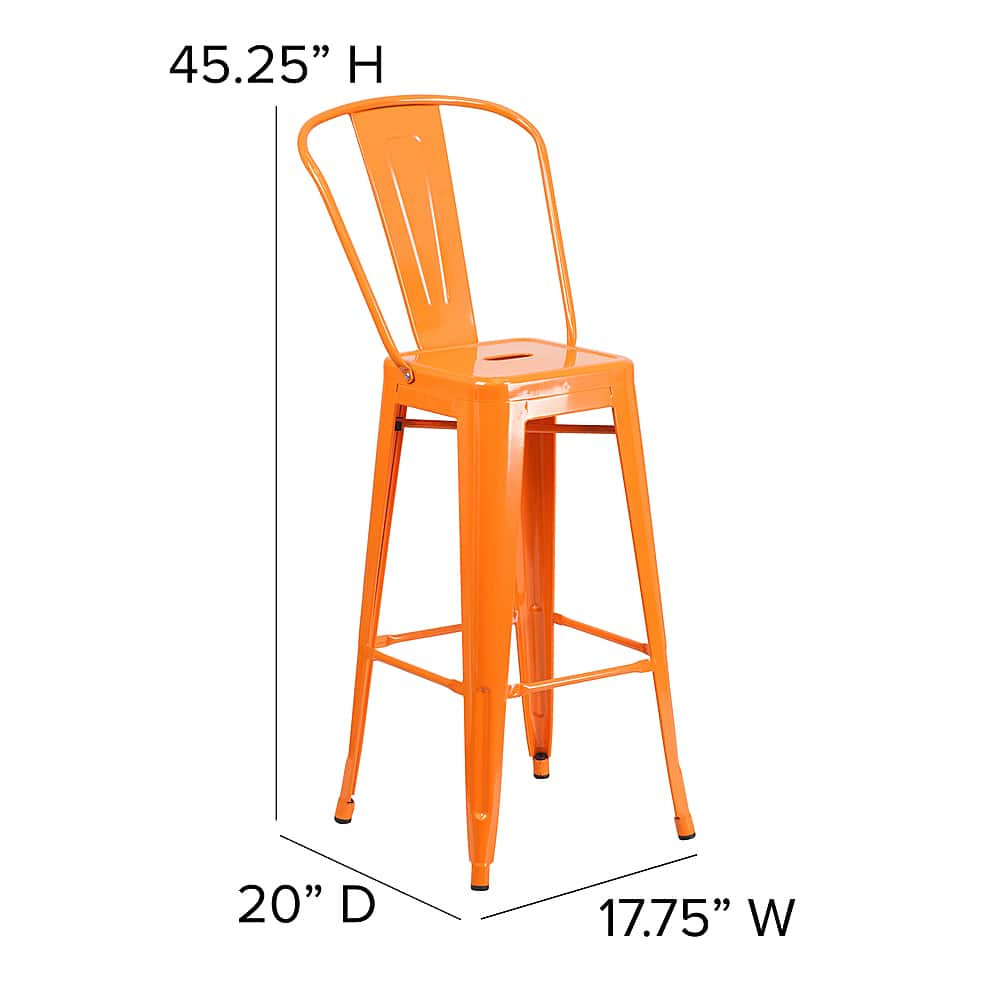 Best Buy: Alamont Home Kai All-Weather Commercial Bar Stool with ...