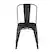 Alt View 11. Alamont Home - All-Weather Commercial Stack Chair & Poly Resin Seat - Black/Black.
