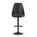 Alt View 11. Alamont Home - Chrishelle Modern Leather/Faux Leather Adjustable Height Pedestal Bar Stool (Set of 2) - Black.