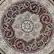 Alt View 14. Alamont Home - Portman Collection Medallion Motif Traditional Persian Style Round Area Rug 7' x 7' - Burgundy.