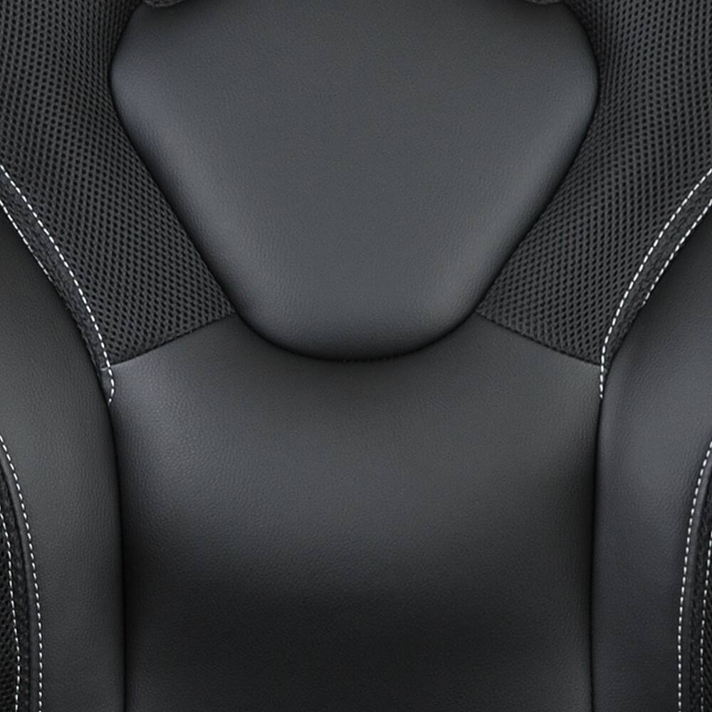 Alt View 20. Alamont Home - X10 High Back Black Racing Style Ergonomic Gaming Chair with Flip-Up Arms - Black.