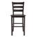 Alt View 11. Alamont Home - Liesel Rustic Wood Bar Height Stool (Set of 2) - Gray Wash Walnut.