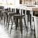 Alt View 15. Alamont Home - Cierra Industrial Resin Backless Counter Stool (Set of 4) - Gun Metal/Black.