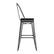 Alt View 18. Alamont Home - Kai All-Weather Commercial Bar Stool with Removable Back/Poly Seat-Black/Black - Black/Black.