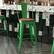 Alt View 16. Alamont Home - Carly All-Weather Bar Height Stool with Poly Resin Seat - Green/Teak - Green/Teak.