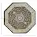 Alt View 12. Alamont Home - Portman Collection Medallion Motif Traditional Persian Style Round Area Rug 7' x 7' - Green.