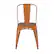 Alt View 11. Alamont Home - All-Weather Commercial Stack Chair & Poly Resin Seat - Orange/Teak.