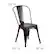 Alt View 13. Alamont Home - All-Weather Commercial Stack Chair & Poly Resin Seat - Black-Antique Gold/Black.