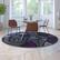 Alt View 11. Alamont Home - Jubilee Collection Abstract Style Round Accent Area Rug 7' x 7' - Purple.