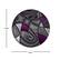 Alt View 12. Alamont Home - Jubilee Collection Abstract Style Round Accent Area Rug 7' x 7' - Purple.