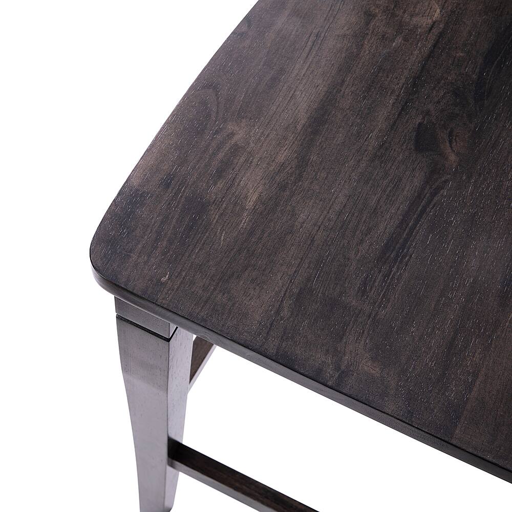 Alt View 17. Alamont Home - Liesel Rustic Wood Counter Height Stool (Set of 2) - Gray Wash Walnut.