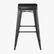 Alt View 16. Alamont Home - Cierra Industrial Resin Backless Bar Stool (Set of 4) - Black/Black.