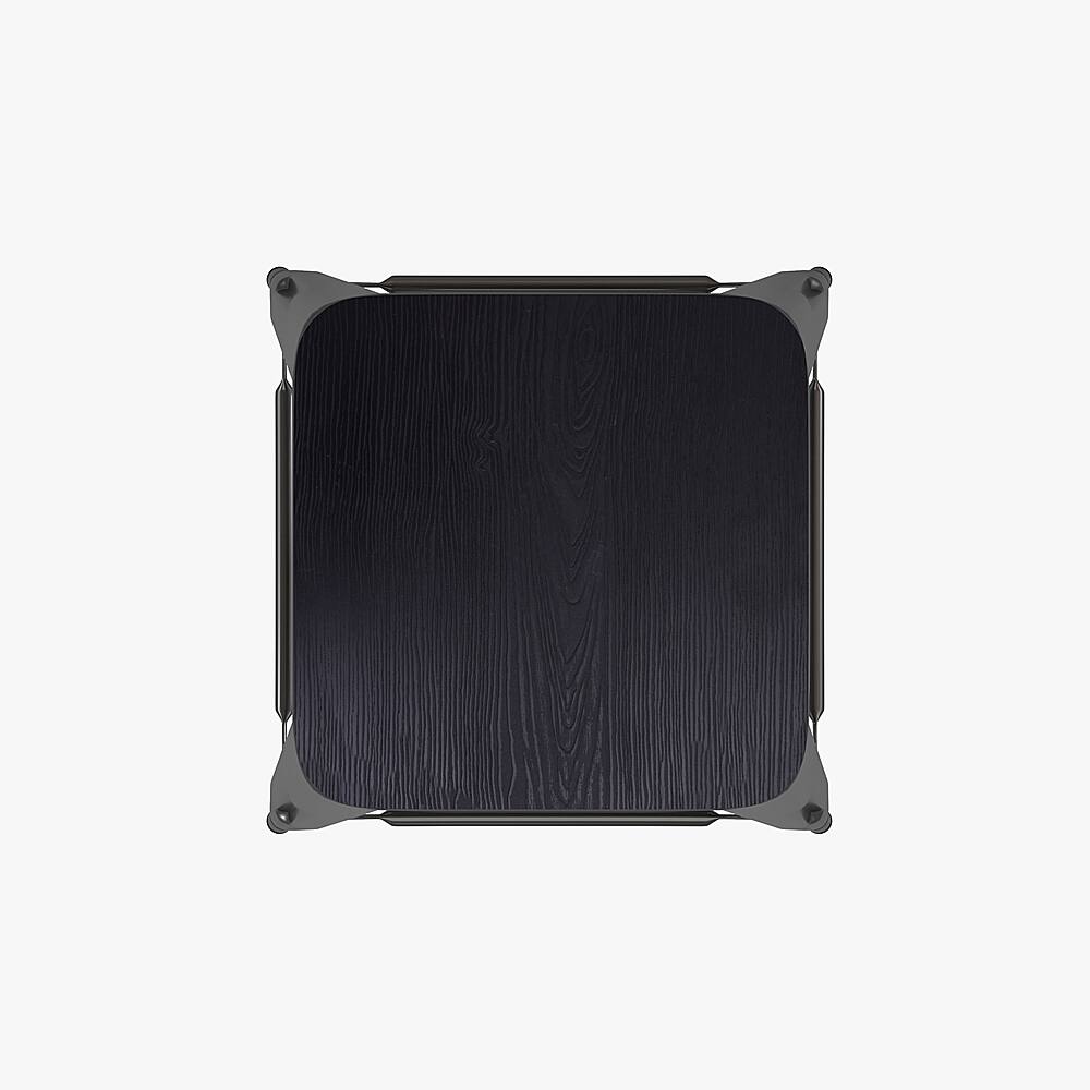 Alt View 18. Alamont Home - Cierra Industrial Resin Backless Bar Stool (Set of 4) - Black/Black.