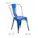 Alt View 13. Alamont Home - All-Weather Commercial Stack Chair & Poly Resin Seat - Blue/Teal-Blue.