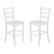 Front. Alamont Home - Liesel Rustic Wood Bar Height Stool (Set of 2) - White Wash.