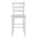 Alt View Zoom 11. Flash Furniture - Liesel Rustic Wood Bar Height Stool (Set of 2) - White Wash.