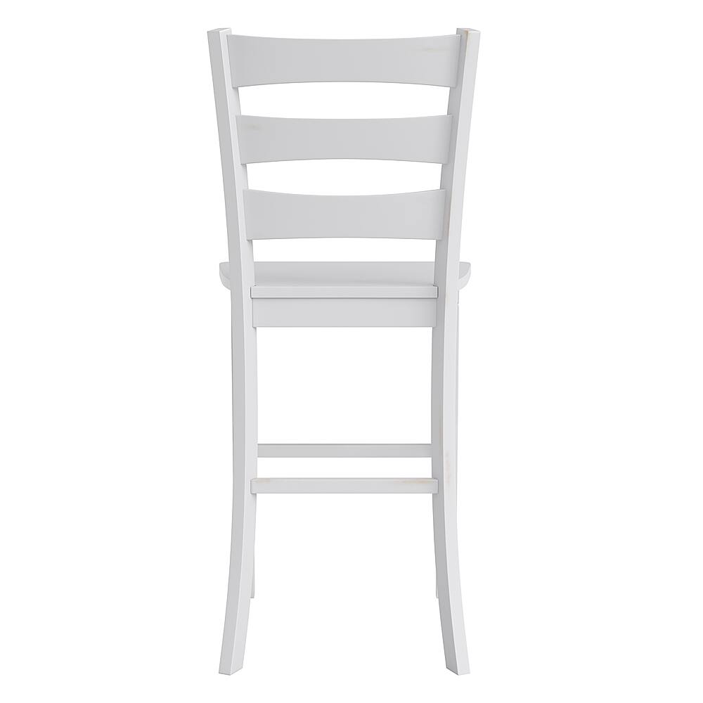Alt View 16. Alamont Home - Liesel Rustic Wood Bar Height Stool (Set of 2) - White Wash.