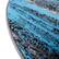 Alt View 15. Alamont Home - Rylan Collection Abstract Style Accent Area Rug Scraped Pattern 7' x 7' Round - Blue.