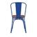Alt View 17. Alamont Home - All-Weather Commercial Stack Chair & Poly Resin Seat - Blue/Teak.