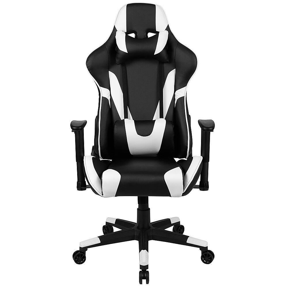 Alt View 11. Alamont Home - X20 Racing Gaming Ergonomic Chair with Fully Reclining Back in Black LeatherSoft - Black.