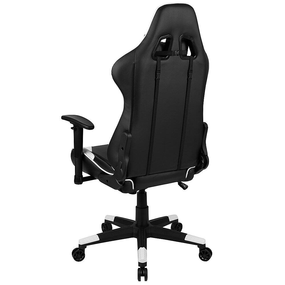 Alt View 14. Alamont Home - X20 Racing Gaming Ergonomic Chair with Fully Reclining Back in Black LeatherSoft - Black.