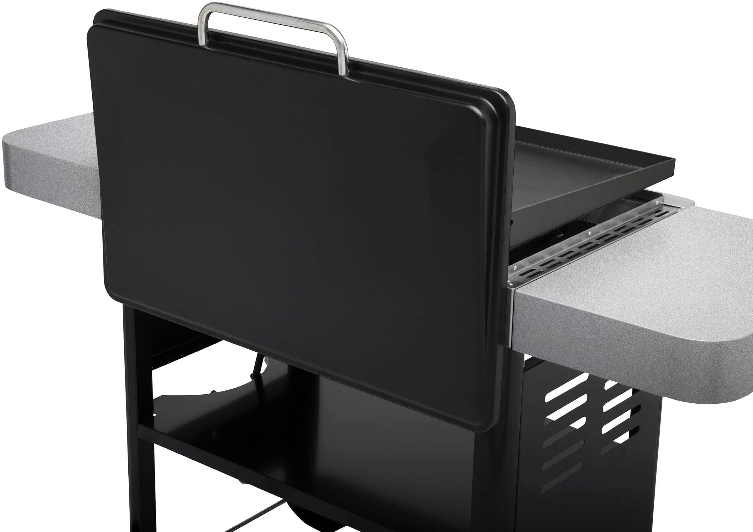 Alt View 15. Weber - 28" Outdoor Gas Griddle - Black.