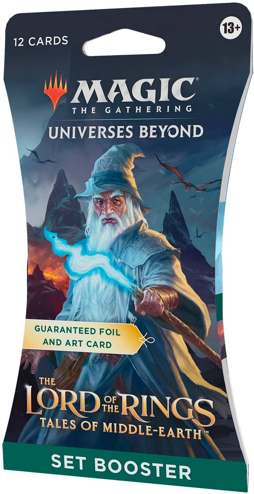 Alt View 12. Wizards of The Coast - Magic the Gathering The Lord of The Rings: Tales of Middle Earth Set Booster Sleeve.