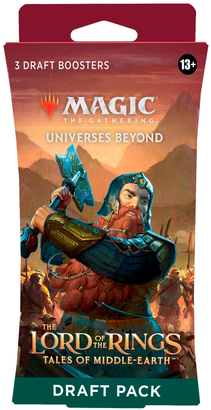 Alt View 11. Wizards of The Coast - Magic the Gathering The Lord of The Rings: Tales of Middle Earth Draft Booster Multipack.