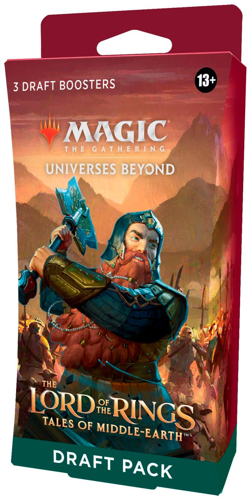 Alt View 12. Wizards of The Coast - Magic the Gathering The Lord of The Rings: Tales of Middle Earth Draft Booster Multipack.