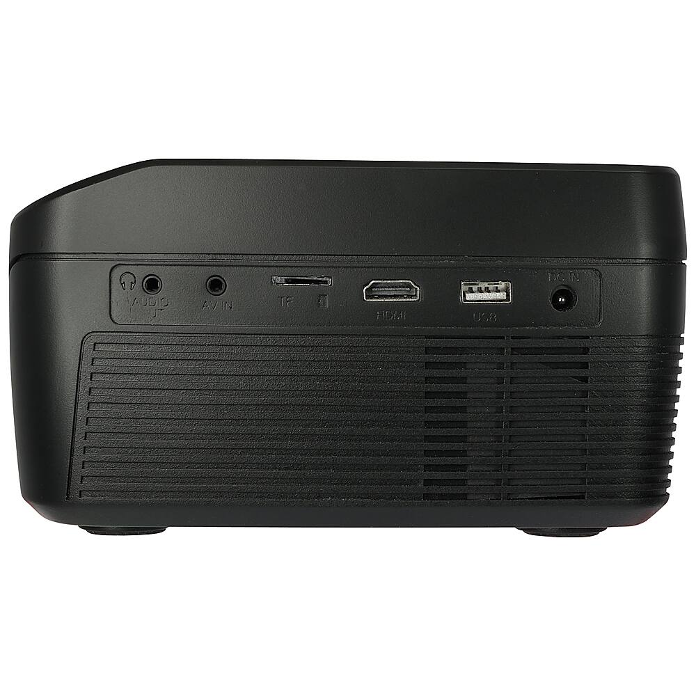 Alt View 11. GPX - Mini Projector with Bluetooth & DVD Player - Black.