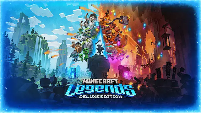 Front. Nintendo - Minecraft Legends. - E10+ (Everyone 10+)