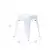 Alt View 12. Alamont Home - Kai Industrial Metal Dining Stool (Set of 4) - White.