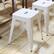 Alt View 13. Alamont Home - Kai Industrial Metal Dining Stool (Set of 4) - White.