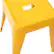 Alt View 15. Alamont Home - Kai Industrial Metal Dining Stool (Set of 4) - Yellow.