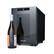 Alt View 15. NewAir - Shadow T-Series 6-Bottle Wine Cooler with Triple-Layer Tempered Glass Door and Ultra-Quiet Thermoelectic Cooling.