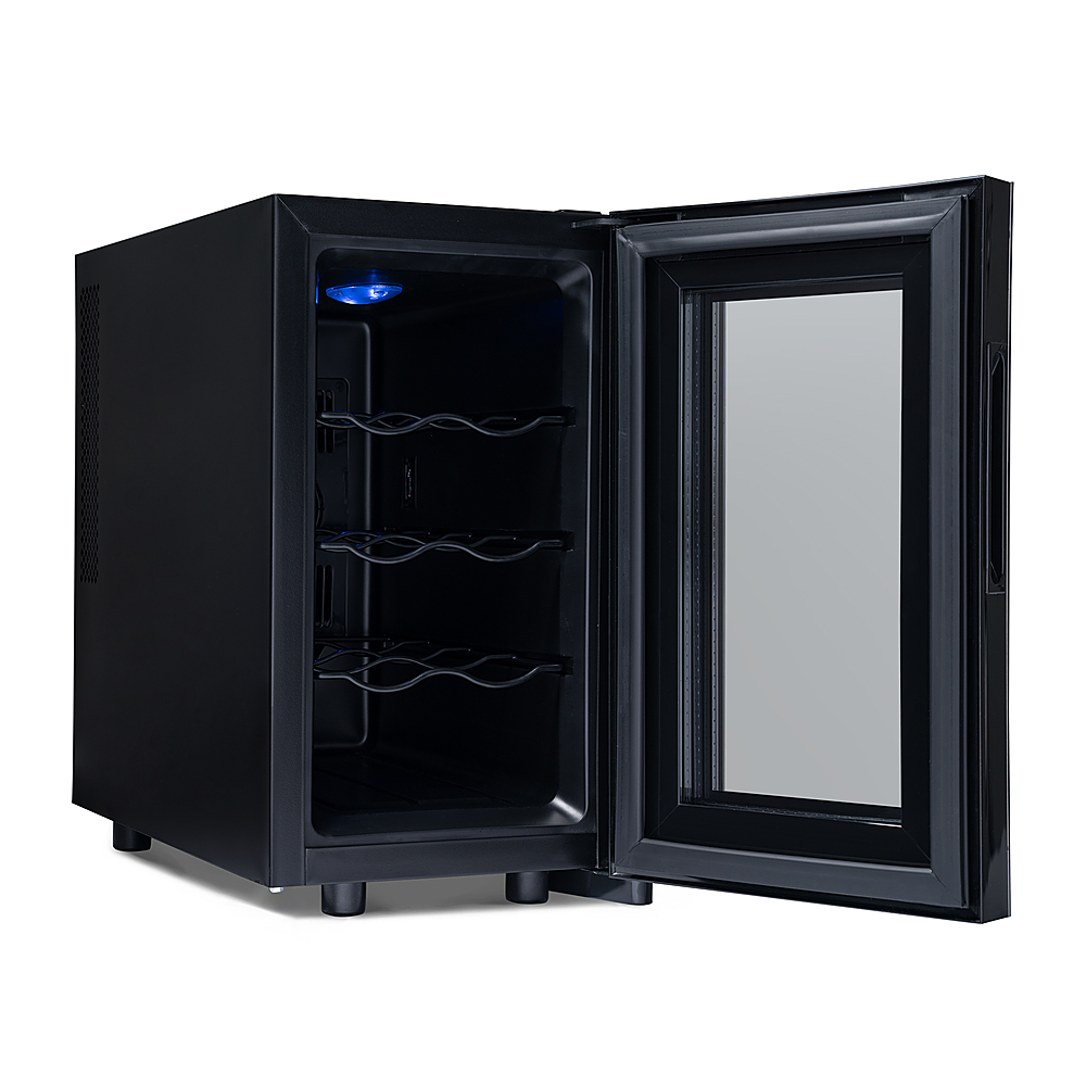Ultra Slim Wine Refrigerator | 10 Wide with Adjustable Temperatures and Touchscreen Controls | Holds 18 Bottles of Wine